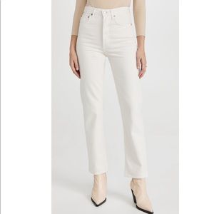 Agolde 90’s Pinch Waist High Rise Straight Jeans